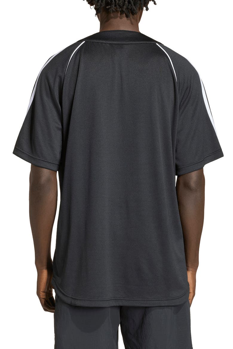 Adicolor Baseball Jersey, Alternate, color, BLACK/ WHITE/