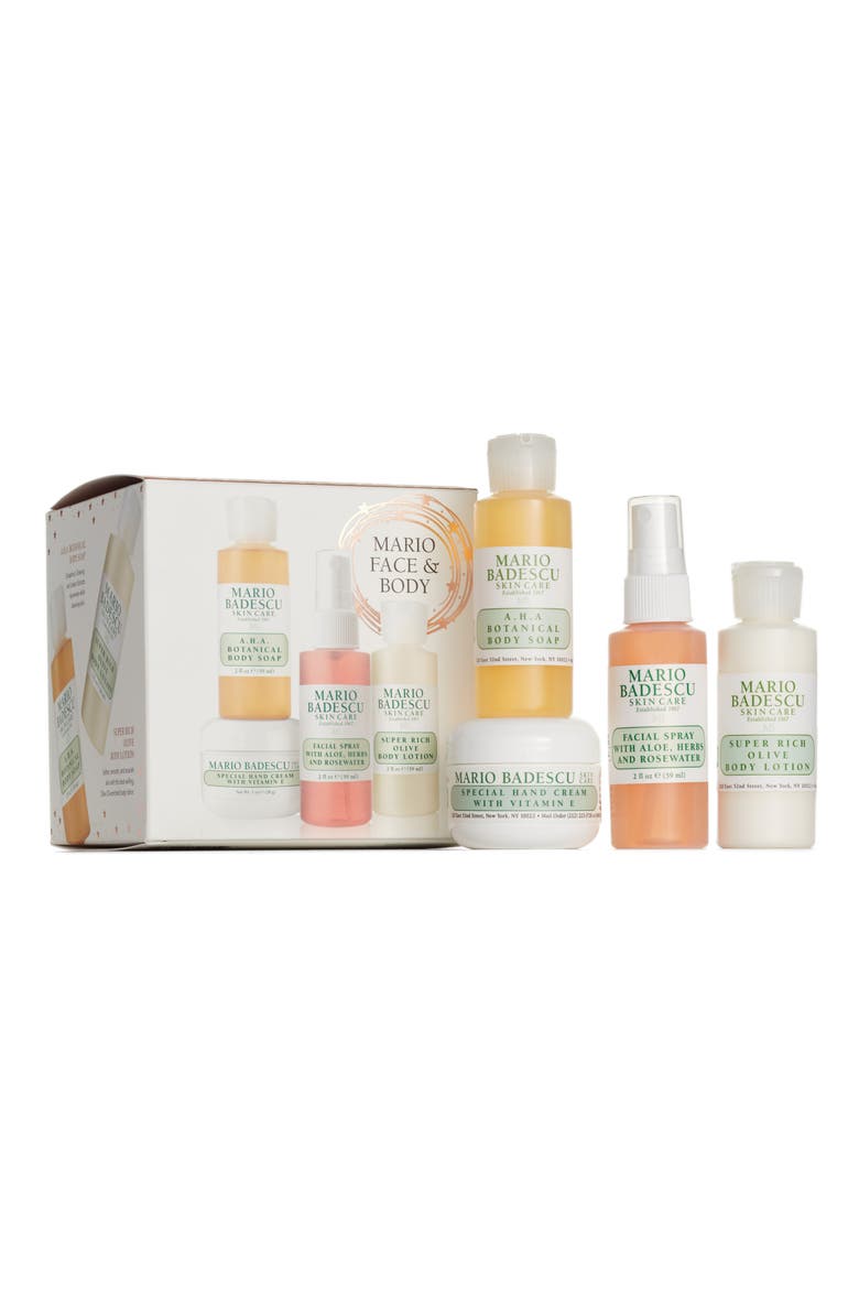 Face & Body Favorites Set (Limited Edition), Main, color, NO COLOR