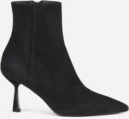 AGL Alla Bootie Heeled Ankle Boot in Velour