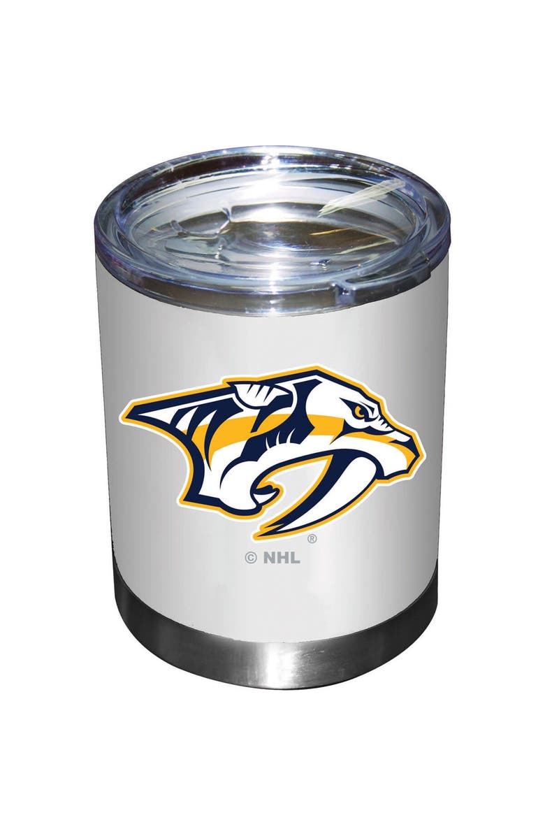 THE MEMORY COMPANY Nashville Predators 12oz. Team Lowball Tumbler, Main, color, White