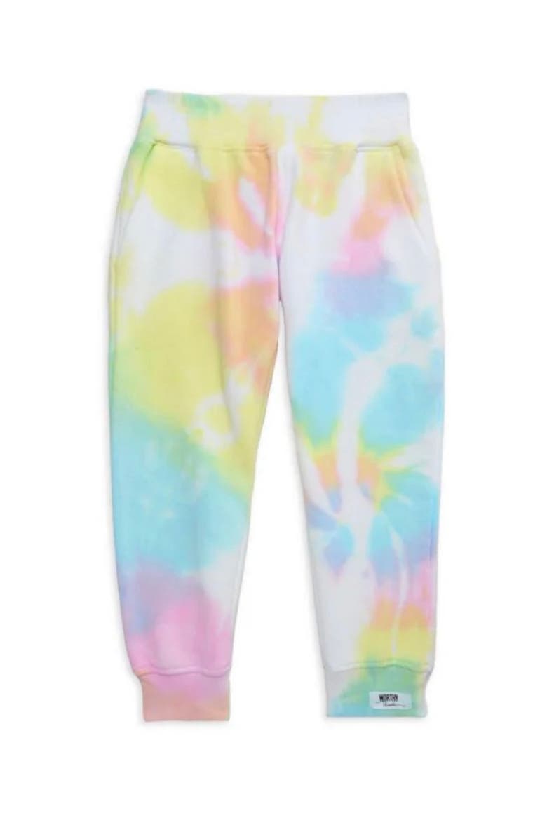 WORTHY THREADS Kids Tie Dyed Joggers, Main, color, 