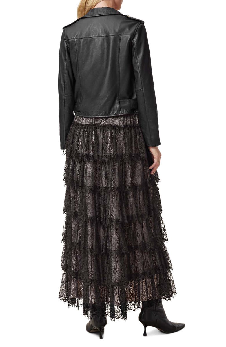 AllSaints Rory Lace Maxi Skirt, Alternate, color,