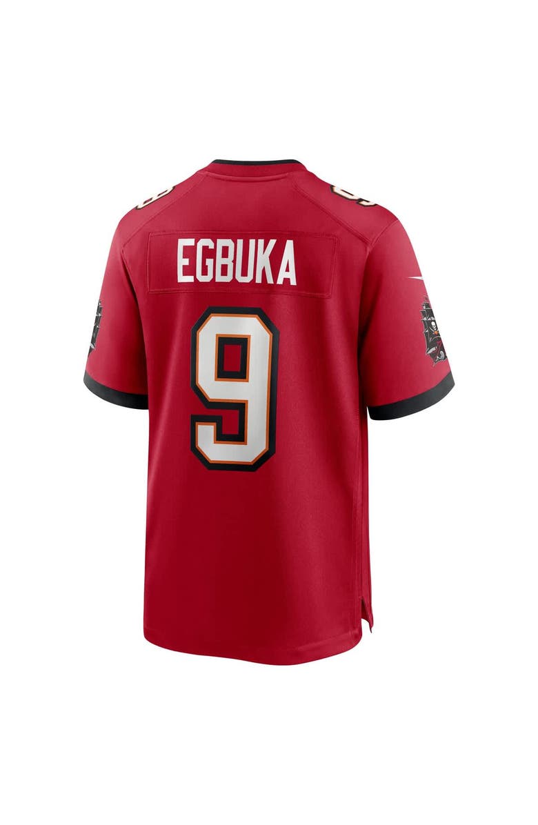 Nike Men's Nike Emeka Egbuka Red Tampa Bay Buccaneers 2025 NFL Draft First Round Pick  Game Jersey, Alternate, color, 