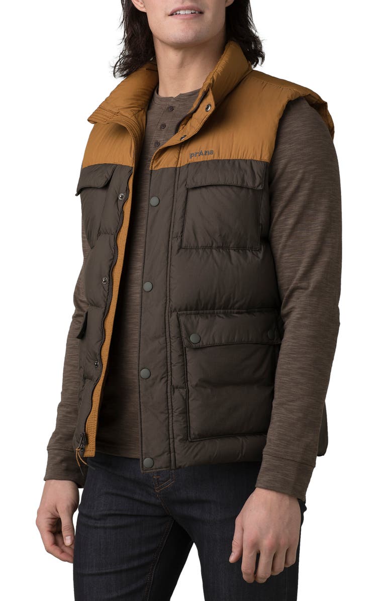 prAna Red Slate 650 Fill Power Down Puffer Vest, Main, color, 