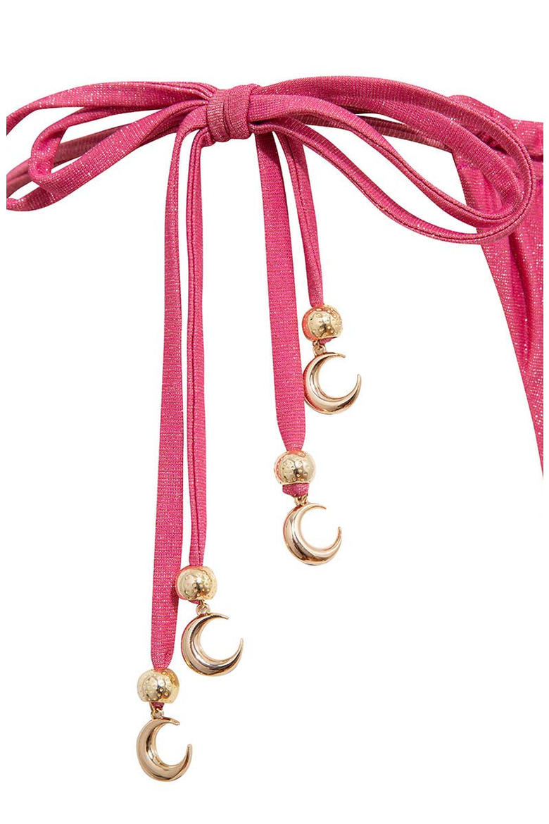 ICON BIKINI, Alternate, color, Metallic Pink