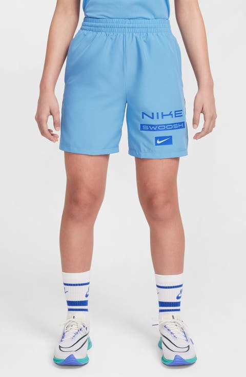 Kids' Multi Dri-FIT Woven Drawstring Shorts (Big Kid)