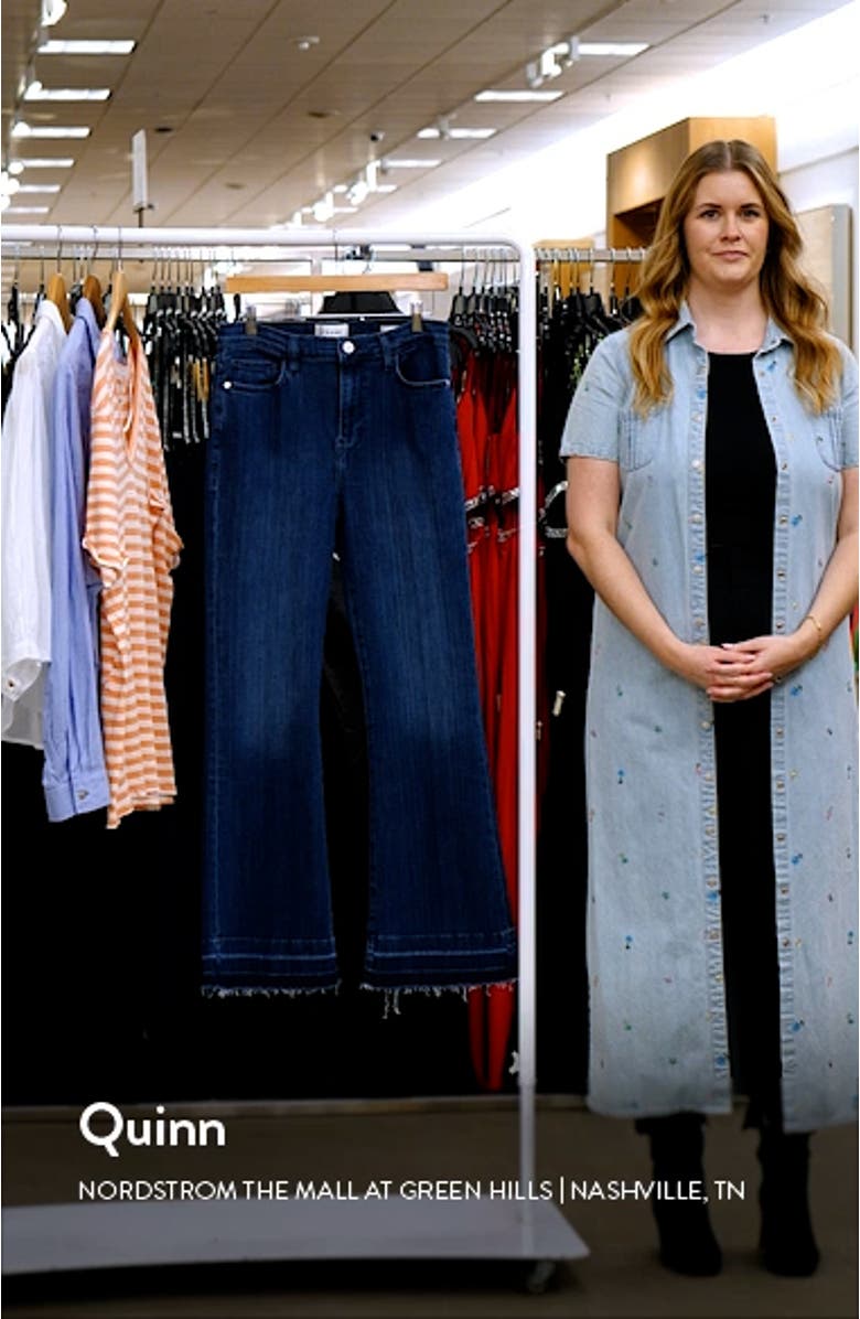 Le Easy Flare Release Hem Jeans, sales video thumbnail
