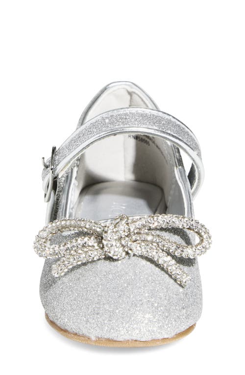 Nordstrom Kids' Lainee Mary Jane Flat In Silver