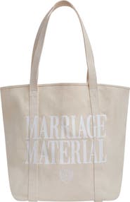 BRIDEMERCH Marriage Material Collection Tote