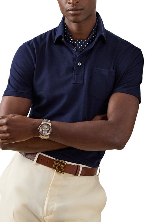Cotton 
Cashmere Pocket Polo