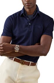 Ralph Lauren Purple Label Cotton & Cashmere Pocket Polo