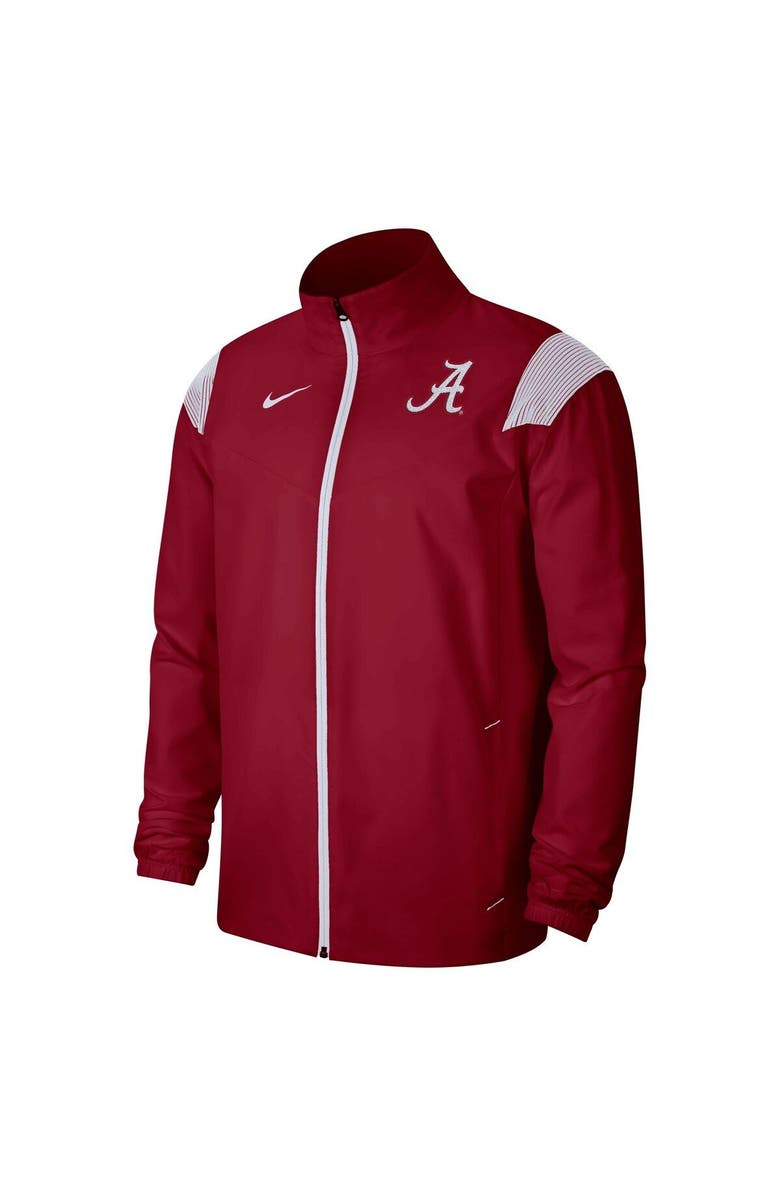 Nike Men's Nike Crimson Alabama Crimson Tide Woven Full-Zip Jacket, Alternate, color, Crimson