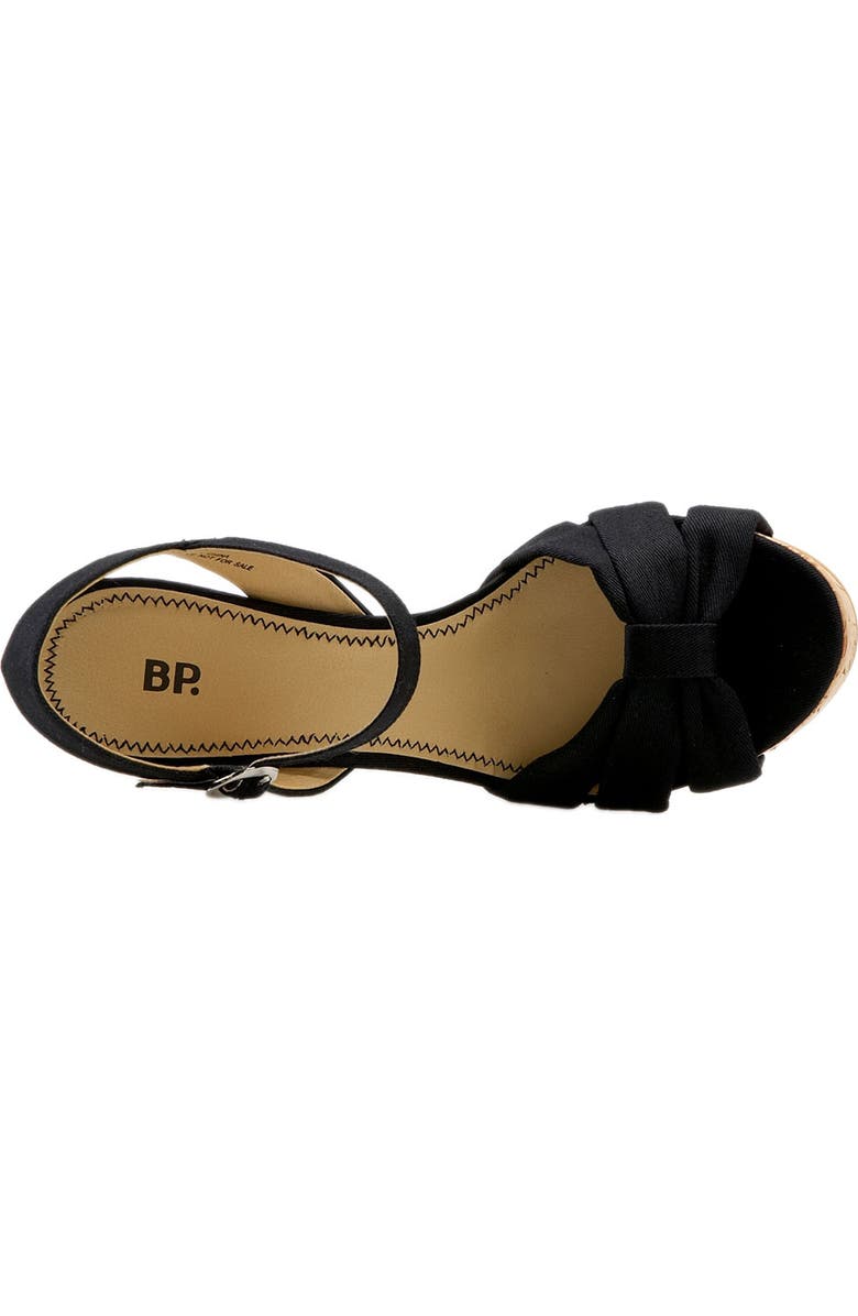 BP. Cork Wedge Sandal, Alternate, color,