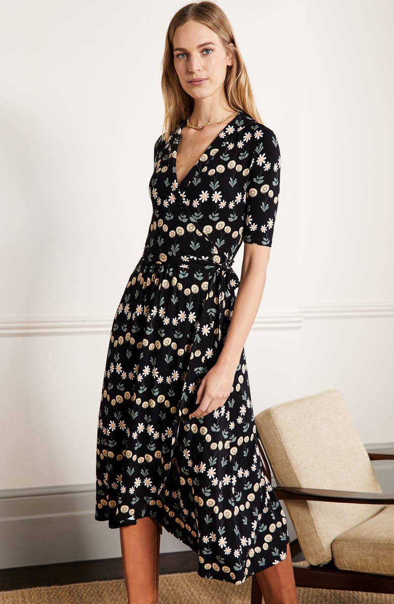 Boden Lavinia Jersey Wrap Dress, Alternate, color, 