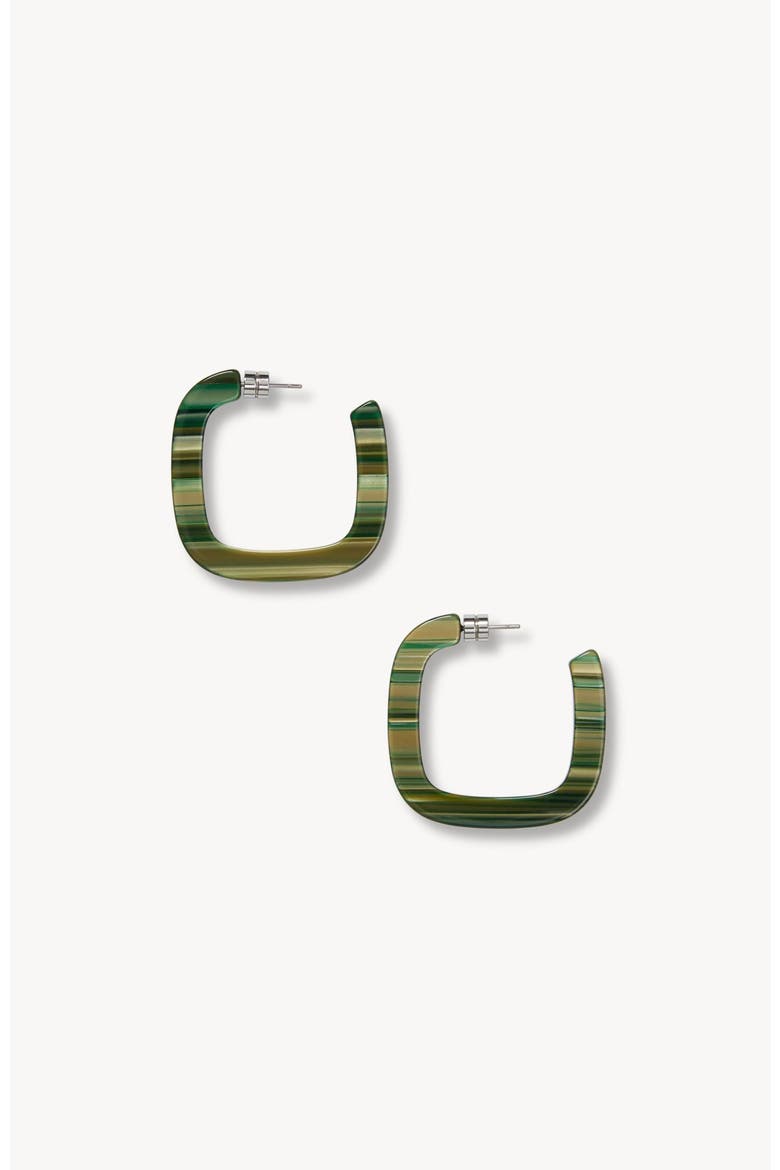 Midi Square Hoops, Main, color, Meadow