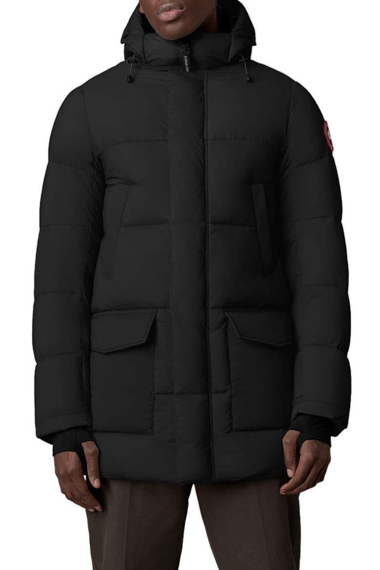 Armstrong 750 Fill Power Down Jacket, Main, color, BLACK