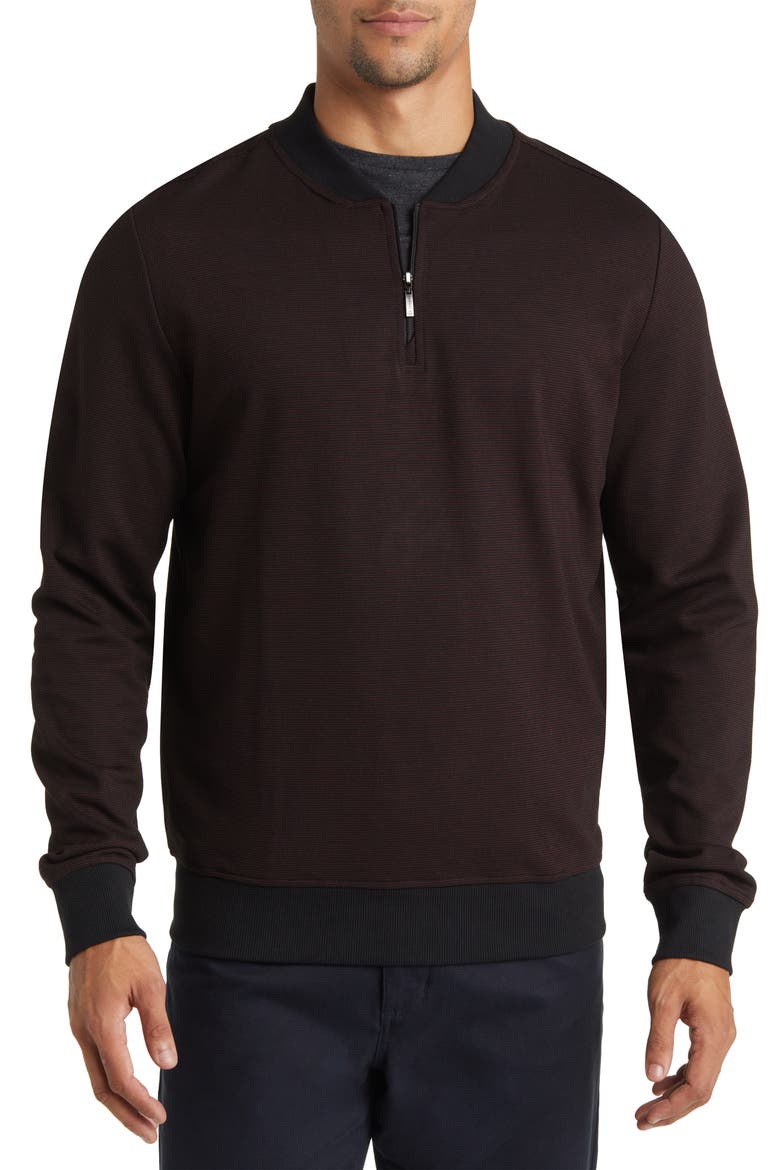 Jamestown Half-Zip Pullover, Main, color, PORT