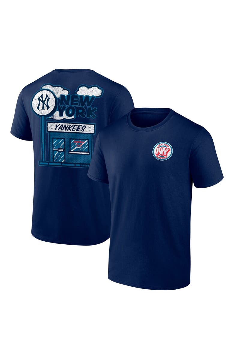 FANATICS Men's Fanatics Navy New York Yankees Bodega T-Shirt, Alternate, color, Navy