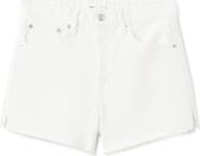 MANGO Cutoff Denim Shorts