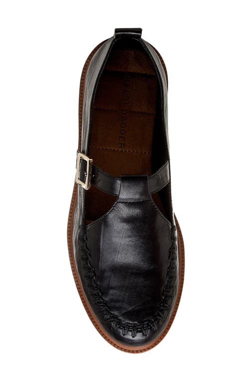 Kelsi Dagger Brooklyn Lou Mary Jane Loafer In Black