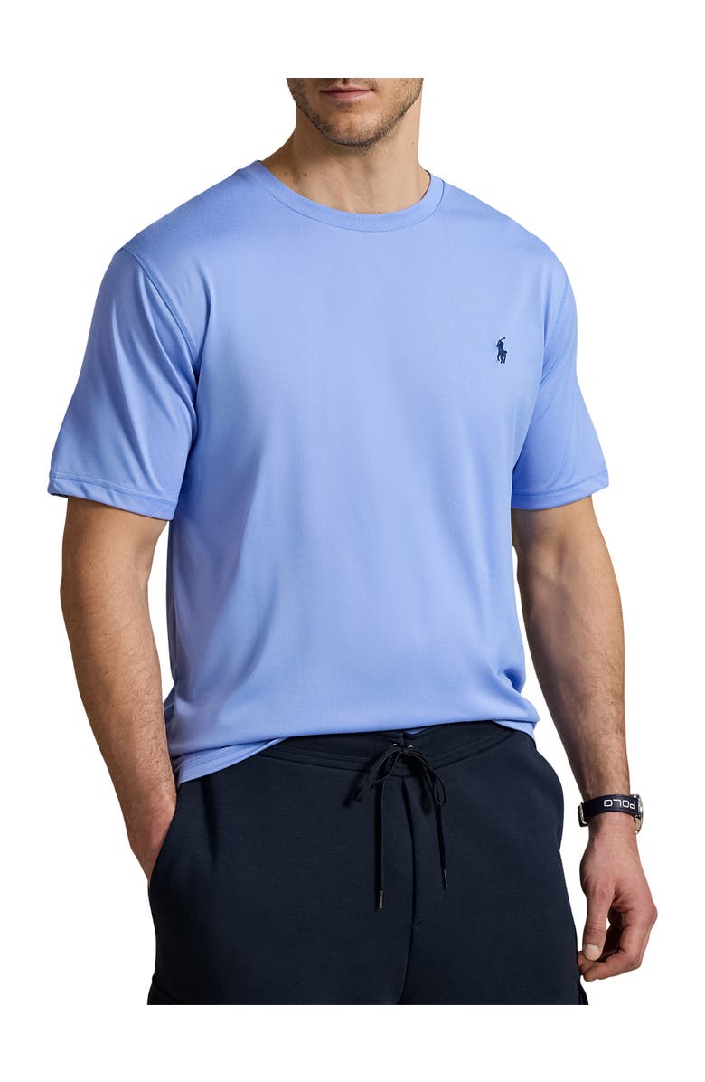 Polo Ralph Lauren Big & Tall Performance Tee, Main, color, Canvas Blue