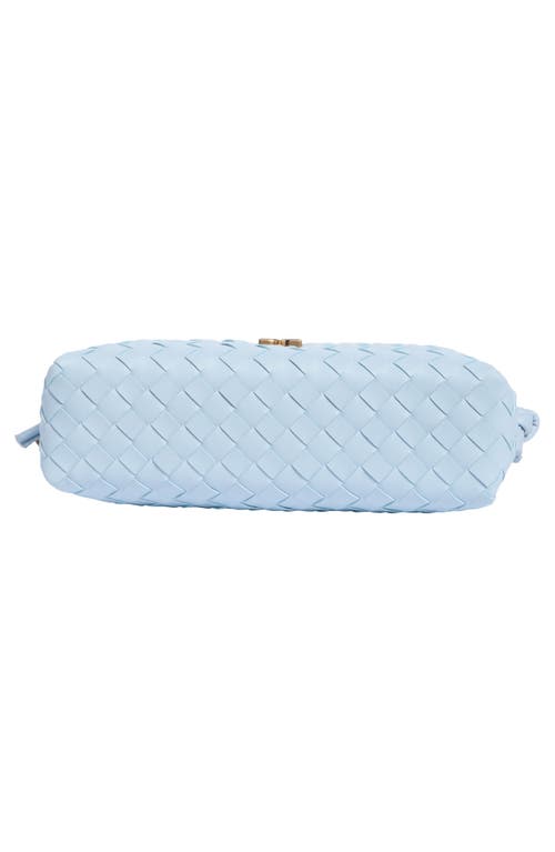 Sam Edelman Margo Small Woven Crossbody Bag In Blue