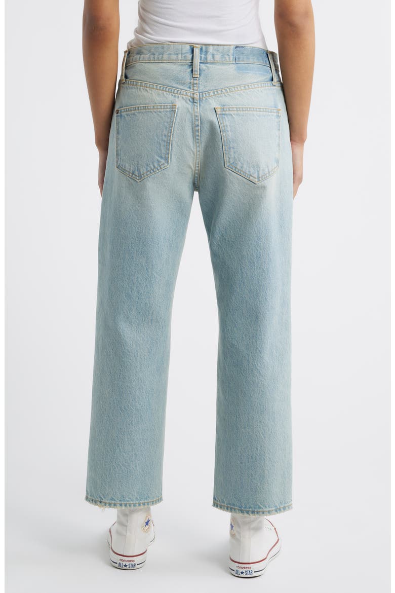 The Wayne Crop Straight Leg Jeans, Alternate, color, TIDAL WASH