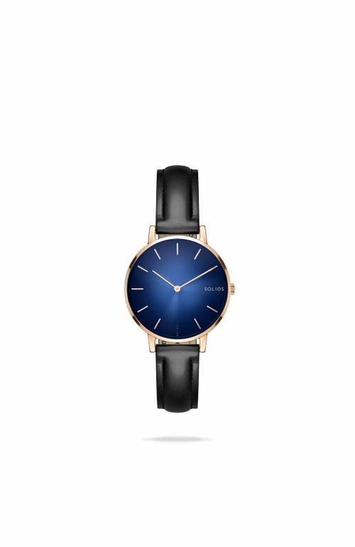 Solios Watches The Solar Mini | Blue Dial
