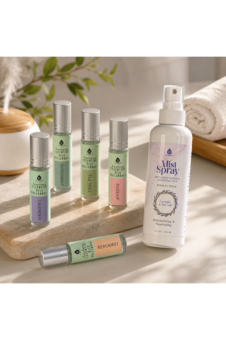 Lavender Mist & 5-Pack Oil Rollerballs, Alternate, color, Multicolor