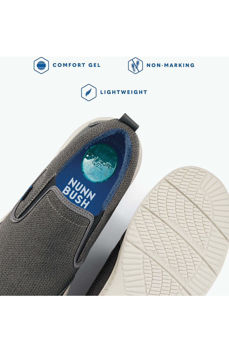 NUNN BUSH Conway 2.0 Knit Slip-On Sneaker - Multiple Widths Available, Alternate, color,