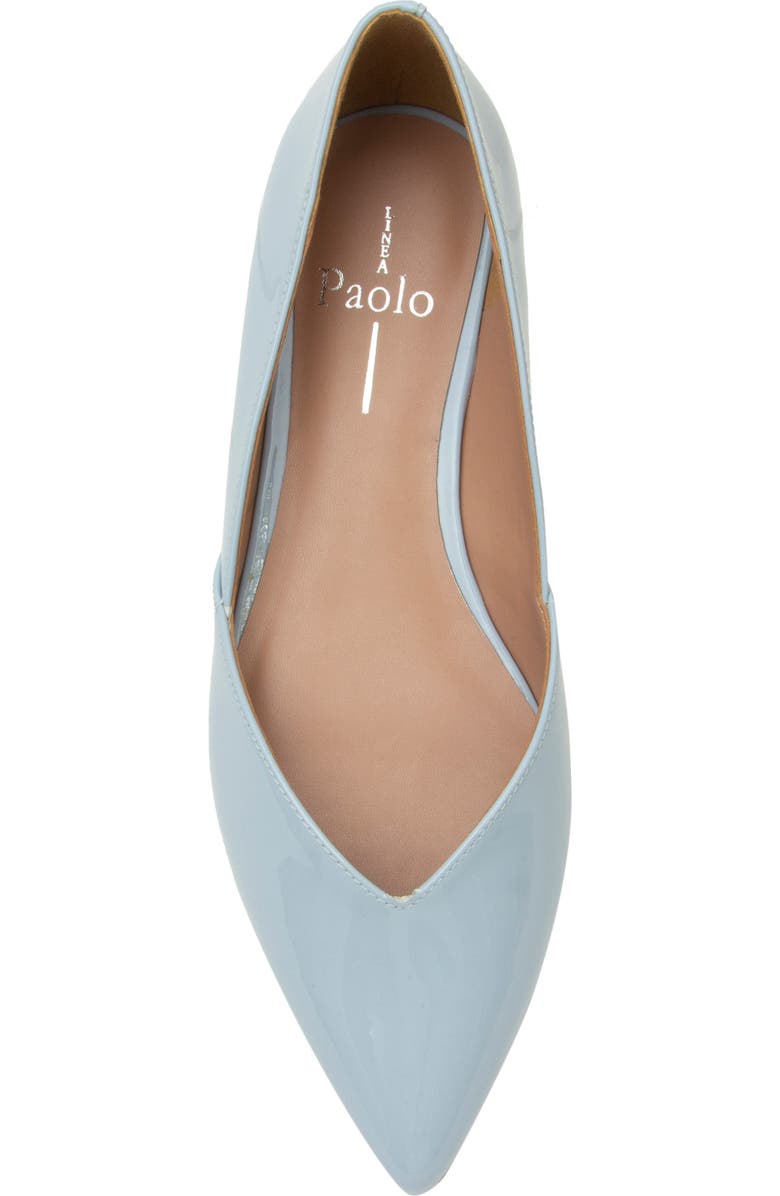 Linea Paolo Nasya Pointed Toe Flat, Alternate, color, Pale Blue