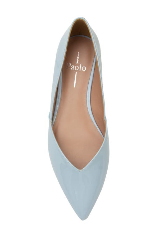 Linea Paolo Nasya Pointed Toe Flat In Pale Blue