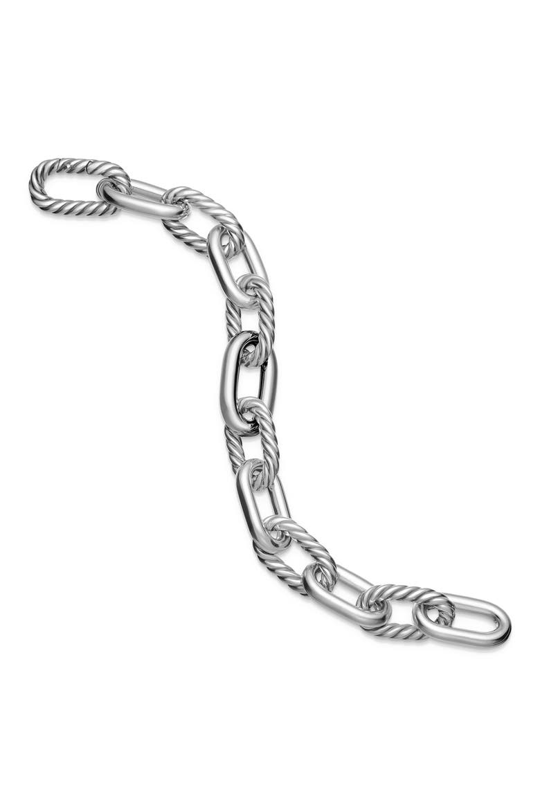 Madison® Sterling Silver Chain Bracelet, 13.5mm, Alternate, color, SILVER