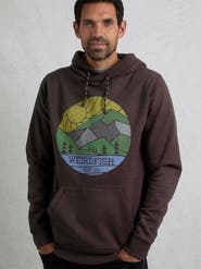 Weird Fish Bryant Graphic Popover Hoodie