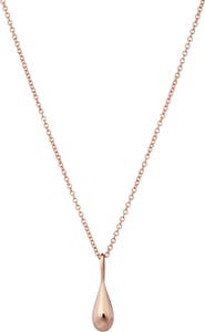 Roseate Small WaterDrop Pendant Necklace