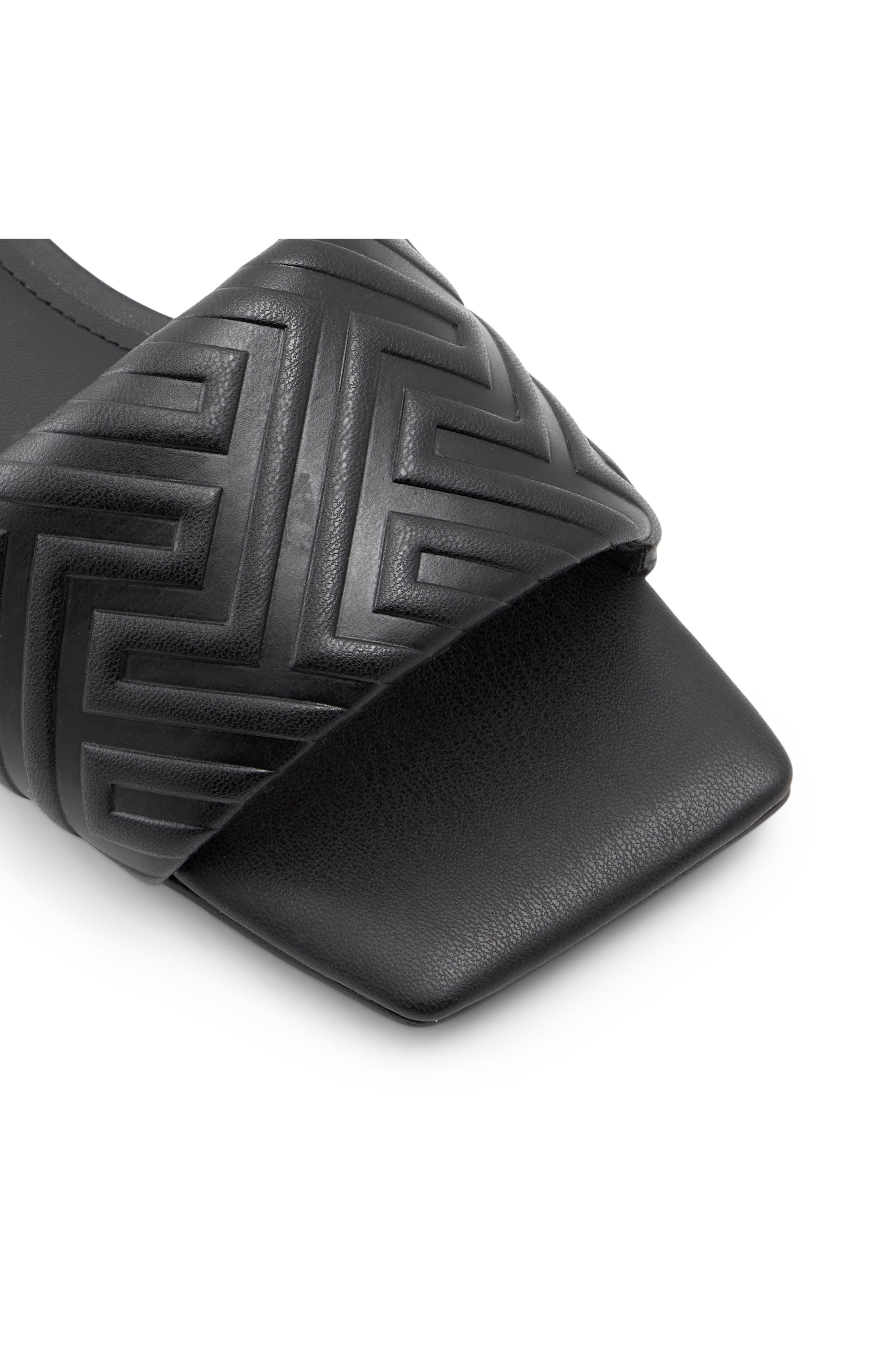 ALDO Cleona Faux Leather Slide Sandal, Alternate, color, 