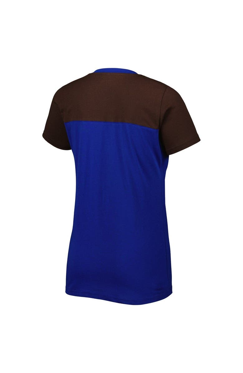 G-III 4HER BY CARL BANKS Women's G-III 4Her by Carl Banks Royal/Black Kyle Busch Box Score T-Shirt, Alternate, color, Royal