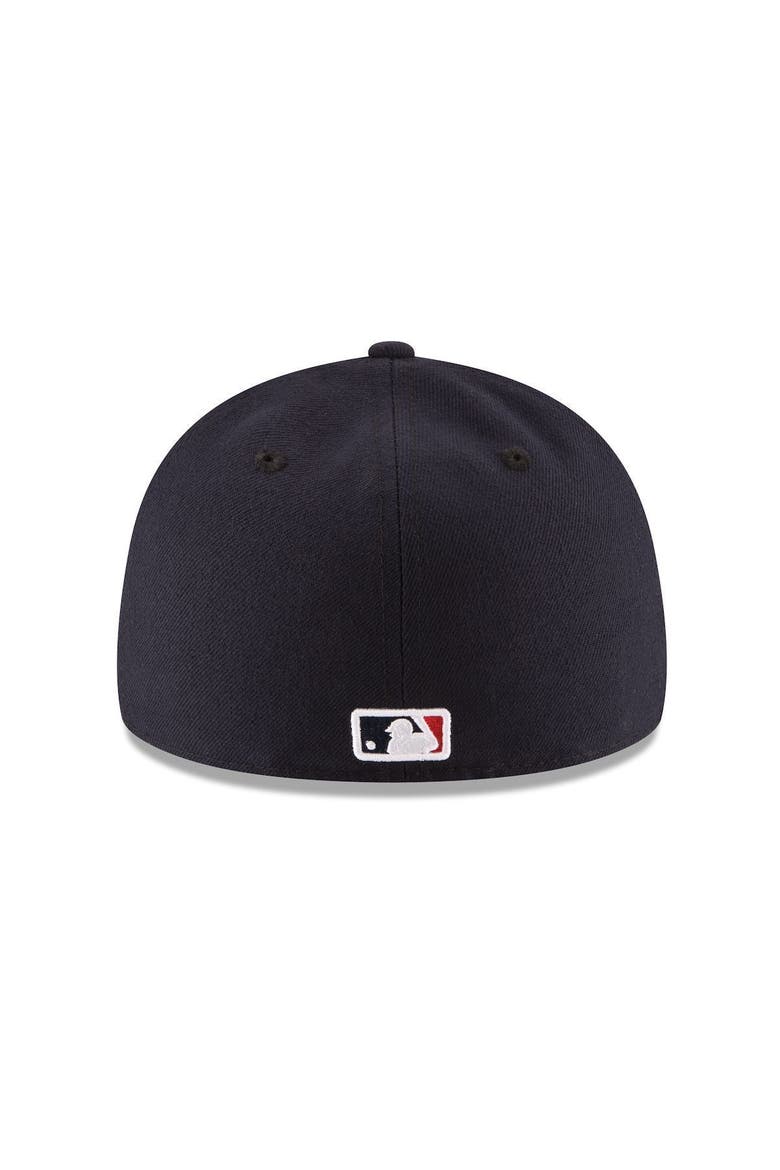 Men's New Era Navy Boston Red Sox Authentic Collection On Field Low Profile Game 59FIFTY Fitted Hat, Alternate, color, NAVY
