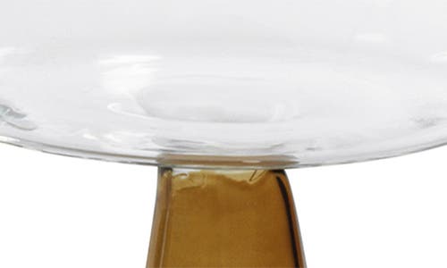 Zodax Viterbo Set Of 4 Red Wine Glasses In Brown