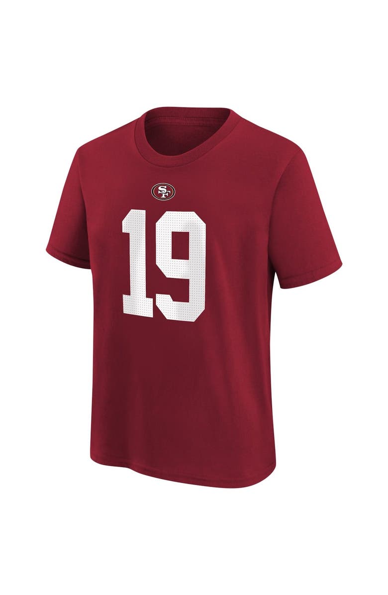 Nike Youth Nike Deebo Samuel Scarlet San Francisco 49ers Player Name & Number T-Shirt, Alternate, color,