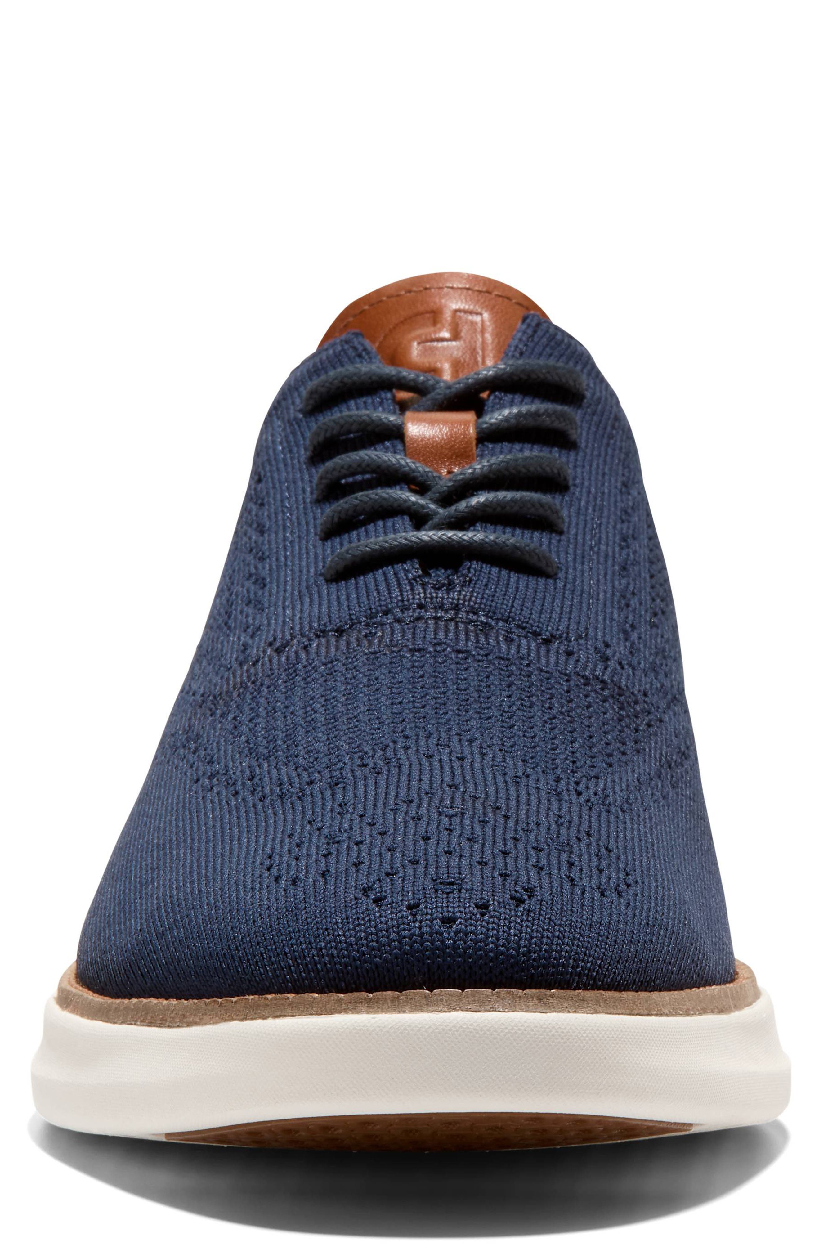 Grand Shadowlite Stitchlite Derby, Alternate, color, NAVY BLAZER / BRITISH TAN
