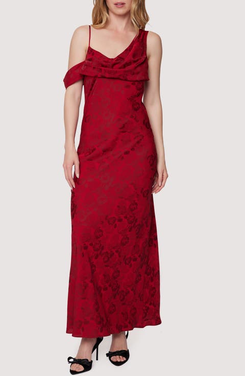 Rouge Vine Maxi Dress