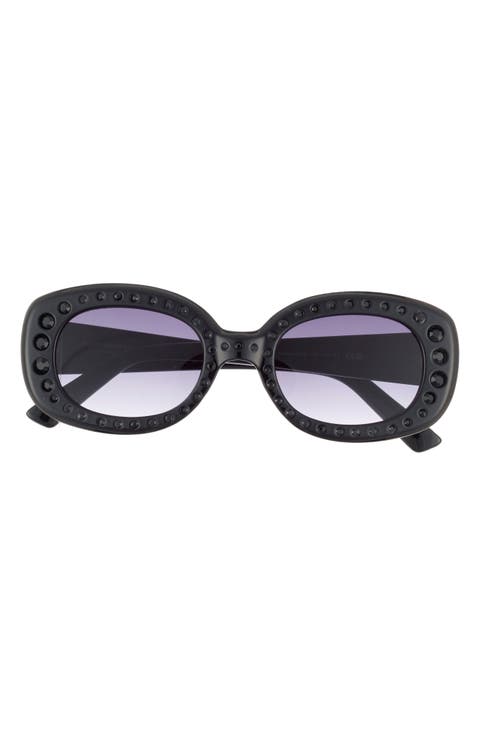 50mm Oval Sunglasses