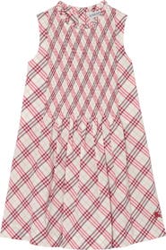 Burberry Check Cotton Dress