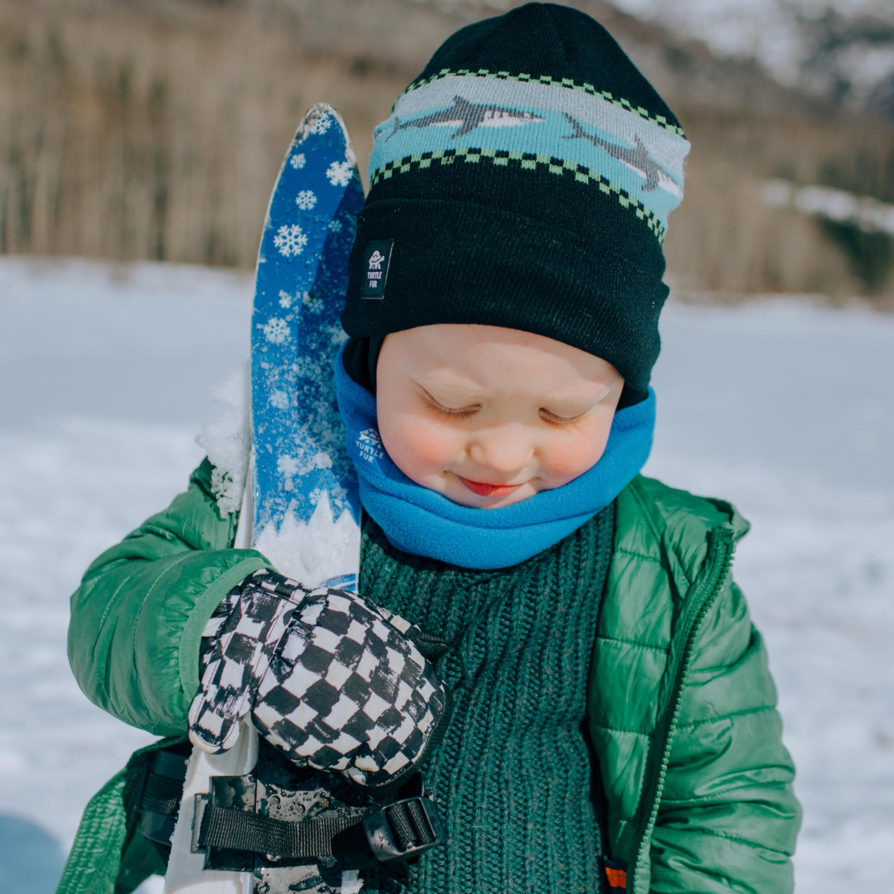 Turtle Fur Kids Shark Attack Beanie | Nordstrom