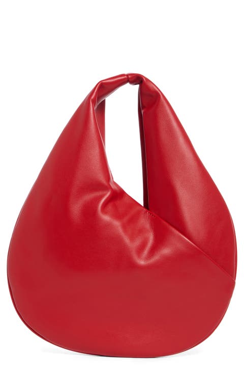 Crisscross Mini Hobo Shoulder Bag