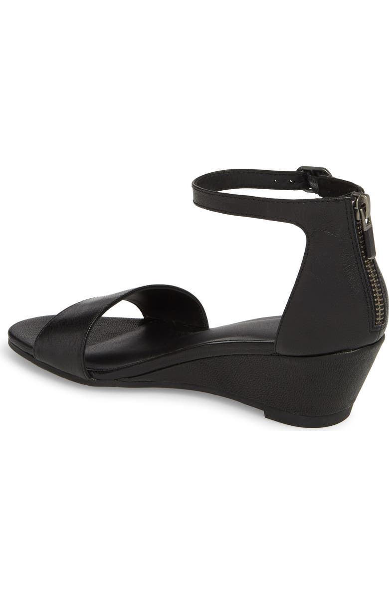Eileen Fisher Mara Ankle Strap Wedge Sandal, Alternate, color,