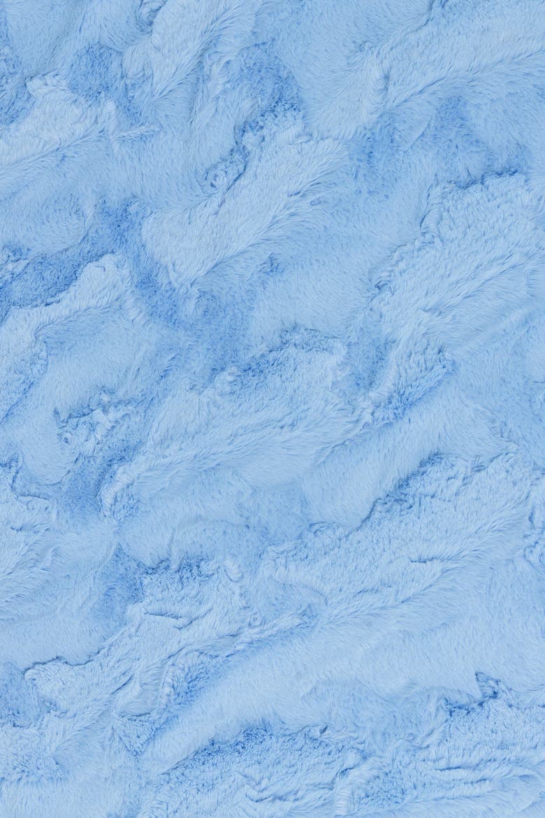Snuggle Blanket, Alternate, color, Bright Blue, Peach Pink