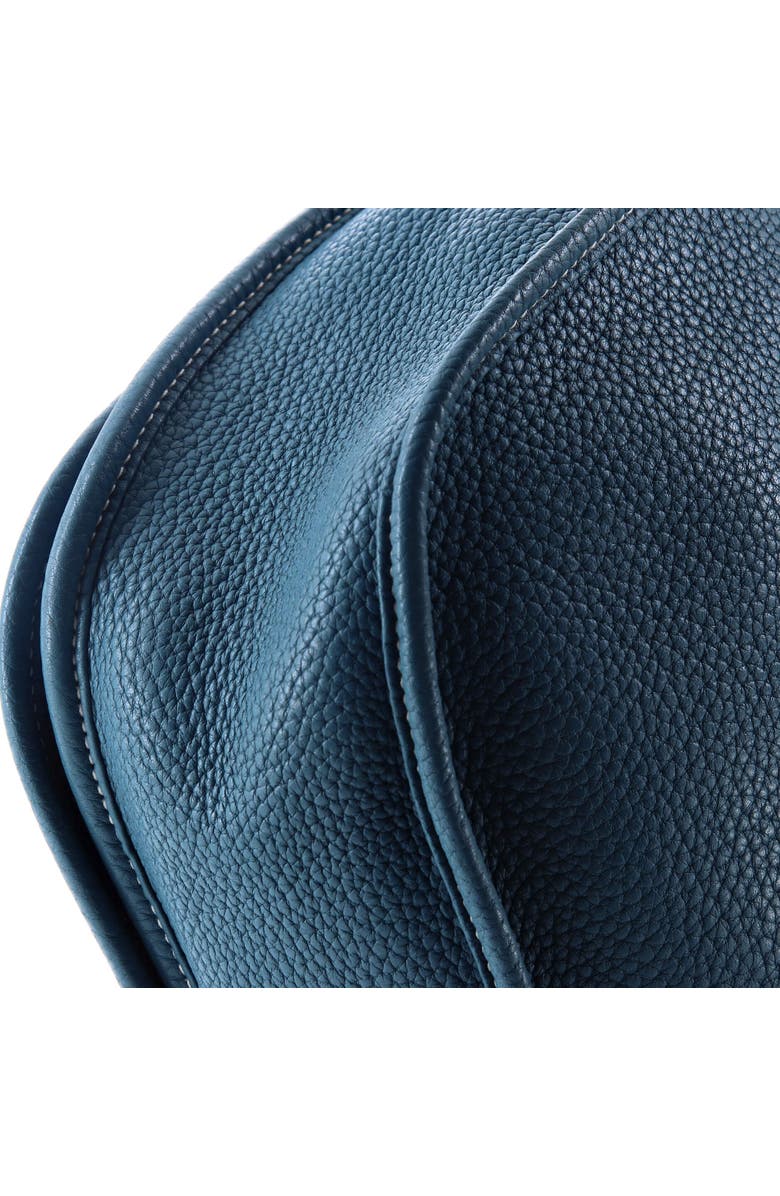 Pre-Owned Hermes Evelyne Bag Gen III Clemence GM, Alternate, color, Bleu Jean