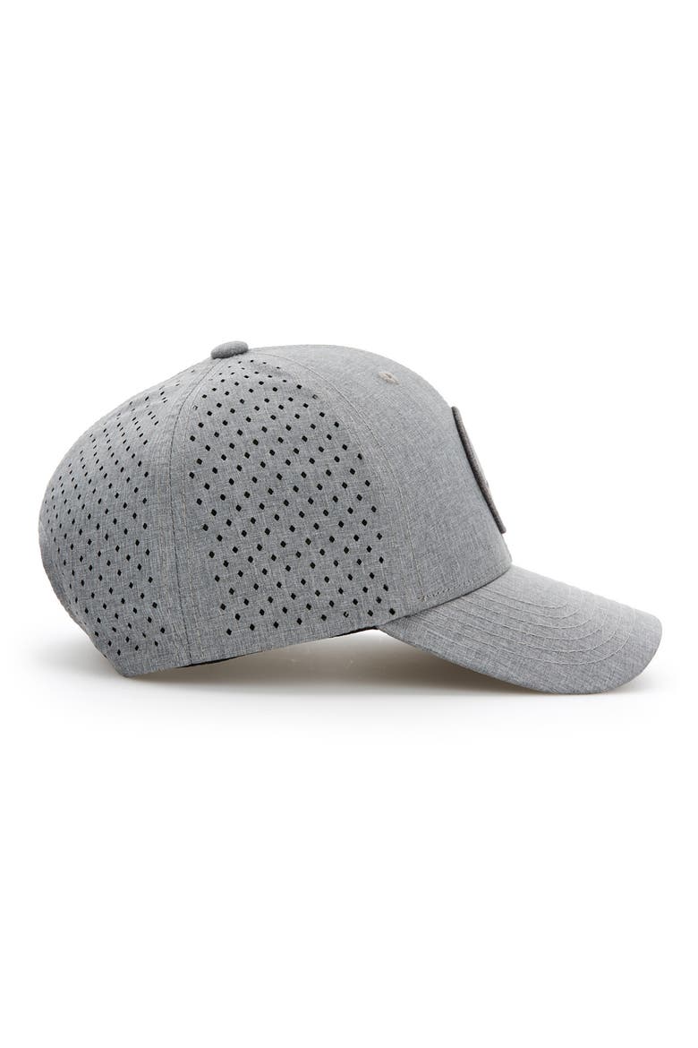 Heathered Snap Back Hat, Alternate, color, QUIET SHADE HEATHER